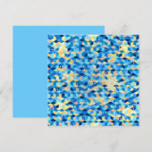 Mozaïek, uitnodiging (Voorkant / Achterkant)