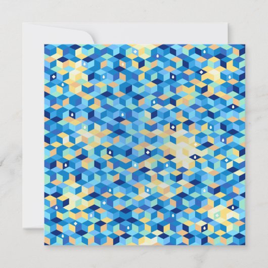 Mozaïek, uitnodiging (Voorkant)