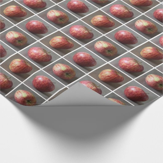 Mozaïek van appels cadeaupapier (Hoek)