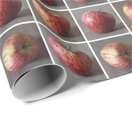 Mozaïek van appels cadeaupapier (Rol Hoek)