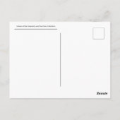 Mozaïek van de gastvrijheid en het offer van Abrah Briefkaart (Achterkant)