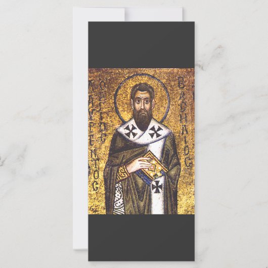 Mozaïek van de Heilige Basilius de Grote (Voorkant)