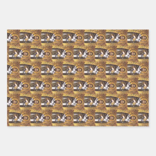 Mozaïek van de Heilige Basilius de Grote Inpakpapier Vel (Voorkant)