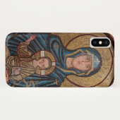 Mozaïek van de Maagd Maria en Jezus Case-Mate iPhone Case (Achterkant (horizontaal))