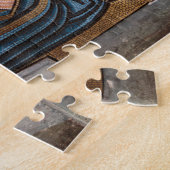 Mozaïek van de Maagd Maria en Jezus Legpuzzel (Zijkant)