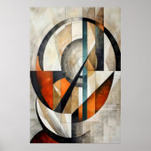 Mozaïek van de Tijd Poster (Voorkant)