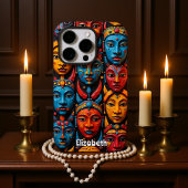 Mozaïek van expressies Case-Mate iPhone case