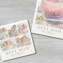 Mozaïek van foto's voor mama