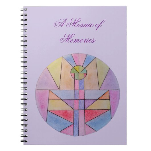 Mozaïek van Herinneringen Dagboek Notitieboek  (Voorkant)