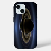 Mozaïek van het Saturnus-systeem met de zon eracht Case-Mate iPhone Case (Achterkant)