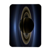 Mozaïek van het Saturnus-systeem met de zon eracht Magneet (Verticaal)