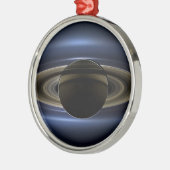 Mozaïek van het Saturnus-systeem met de zon eracht Metalen Ornament (Links)