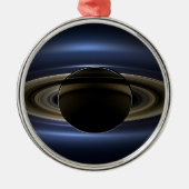 Mozaïek van het Saturnus-systeem met de zon eracht Metalen Ornament (Voorkant)