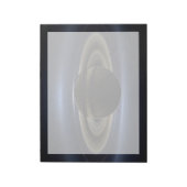 Mozaïek van het Saturnus-systeem met de zon eracht Notitieblok (Linkerzijde)