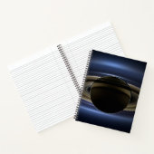 Mozaïek van het Saturnus-systeem met de zon eracht Notitieboek (Binnen)