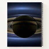 Mozaïek van het Saturnus-systeem met de zon eracht Notitieboek (Achterkant)
