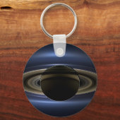 Mozaïek van het Saturnus-systeem met de zon eracht Sleutelhanger (Achterkant)