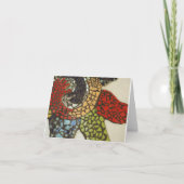 Mozaïek van leren kaart (Voorkant)