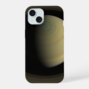 Mozaïek van planeet Saturnus en zijn hoofd ringen. iPhone 15 Case