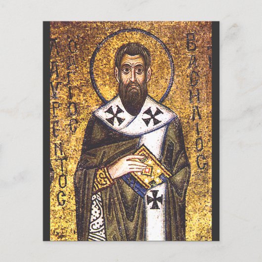 Mozaïek van Sint-Basilius de Grote (Voorkant)