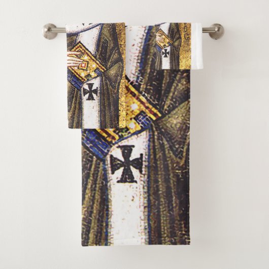 Mozaïek van Sint-Basilius de Grote Bad Handdoek (Insitu)