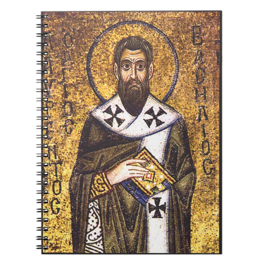 Mozaïek van Sint-Basilius de Grote Notitieboek (Voorkant)