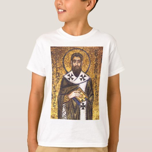 Mozaïek van Sint-Basilius de Grote T-shirt (Voorkant)