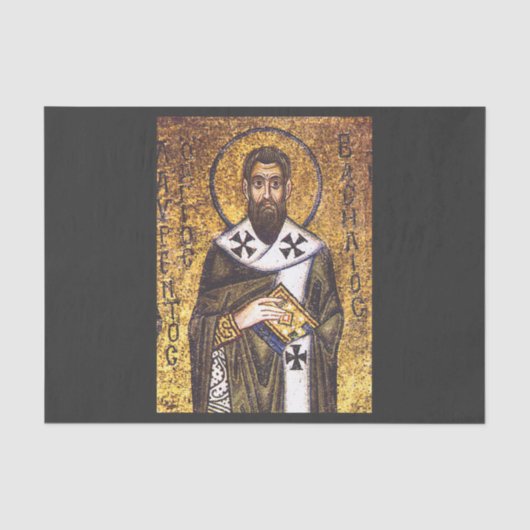 Mozaïek van Sint-Basilius de Grote Tissuepapier (Voorkant)