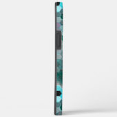 Mozaïek van zeshoeken of blokjes in tinten van cya Case-Mate iPhone case (Achterkant / Rechts)