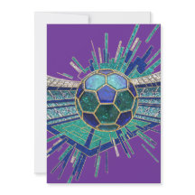Mozaiëk Voetbalstadion Burst Abstract Wereldkampio