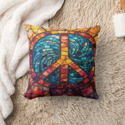Mozaïek Vredesteken Sierkussen (Deken)