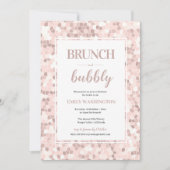 Mozaïek Vrijgezellenfeest Brunch & Bubble Invitati Kaart (Voorkant)