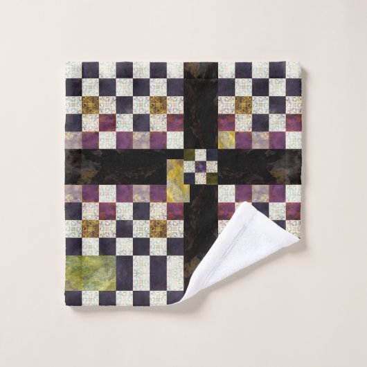 mozaïek washandje (Wasdoekje)