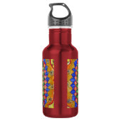mozaïek waterfles (Achterkant)