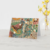 Mozaïek wervelingen Kaart (Gele Bloem)