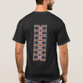 Mozaïek yogamat t-shirt (Achterkant)