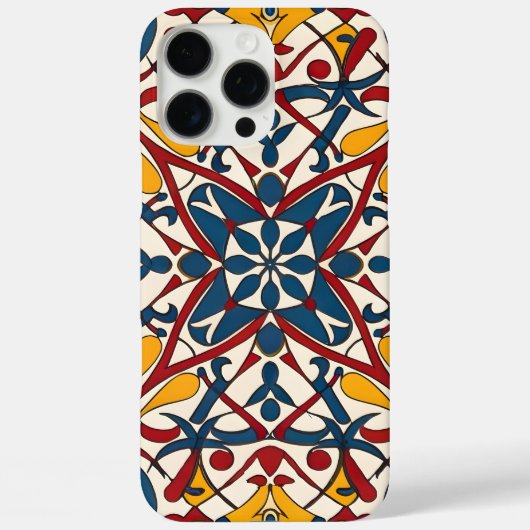 mozaïek zellige, Mandala-Patroon Case-Mate iPhone Case (Achterkant)