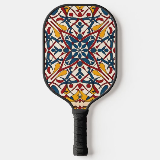 mozaïek zellige pickleball paddle (Voorkant)