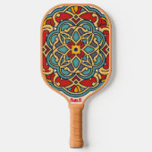 mozaïek zellige pickleball paddle (Voorkant)