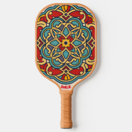 mozaïek zellige pickleball paddle