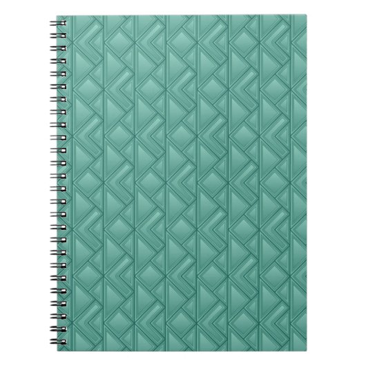 Mozaïekachtergrond Notitieboek (Voorkant)