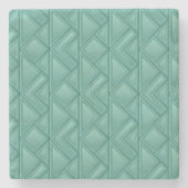 Mozaïekachtergrond Stenen Onderzetter (Voorkant)