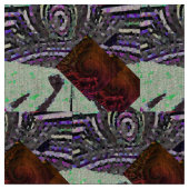 Mozaïekafbeelding met lichtgroene pistachio stof (Close Up)