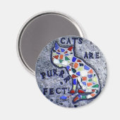 Mozaïekat Magneet (Voorkant / Achterkant)