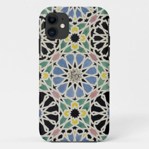 Mozaïekavement in het Alhambra, uit 'The Arabian iPhone 11 Hoesje