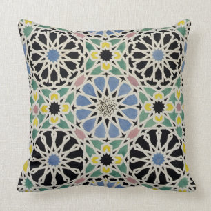 Mozaïekavement in het Alhambra, uit 'The Arabian Kussen