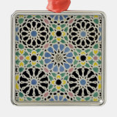 Mozaïekavement in het Alhambra, uit 'The Arabian Metalen Ornament (Voorkant)