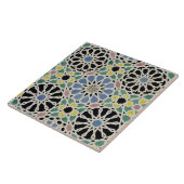 Mozaïekavement in het Alhambra, uit 'The Arabian Tegeltje (Zijkant)