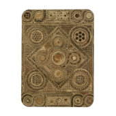 Mozaïekavement voor het Altaar, bord A van 'We' Magneet (Verticaal)