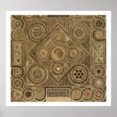 Mozaïekavement voor het Altaar, bord A van 'We' Poster (Voorkant)